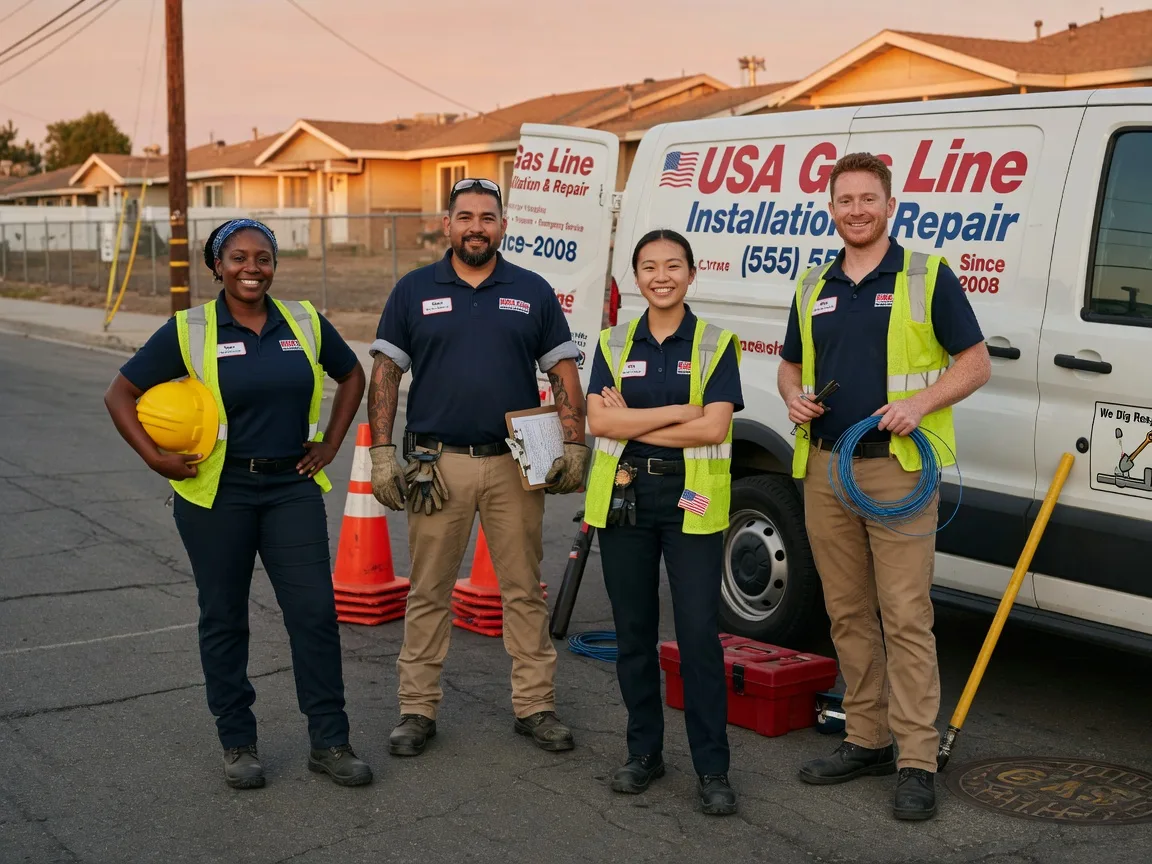 Gas Line Installation company in Ashfield, PA